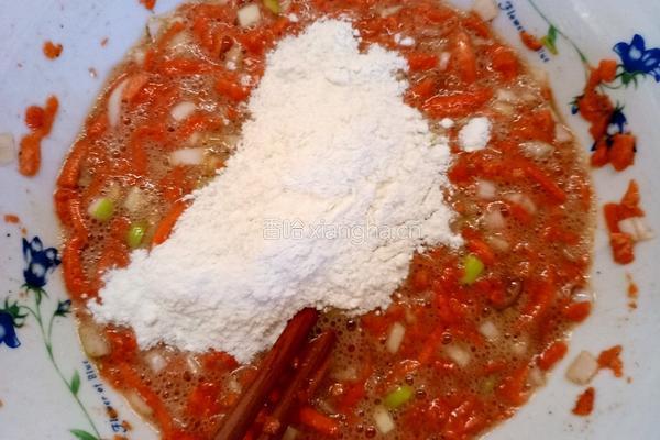 快手早餐 胡萝卜鸡蛋饼的做法图解6