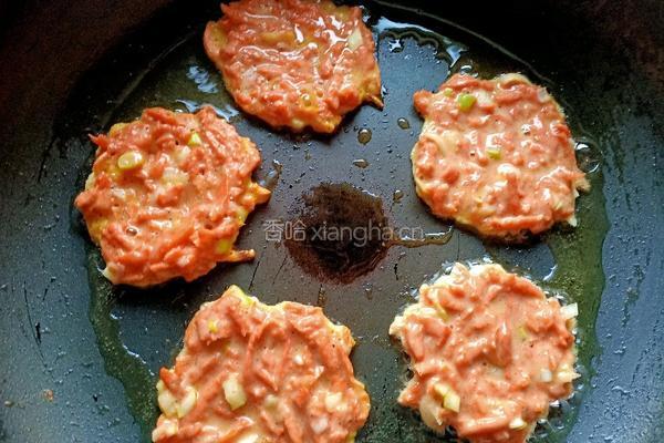 快手早餐 胡萝卜鸡蛋饼的做法图解9