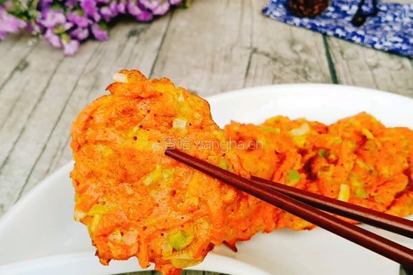 快手早餐 胡萝卜鸡蛋饼的做法图解11