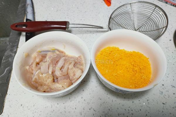 家庭版鸡柳的做法图解1
