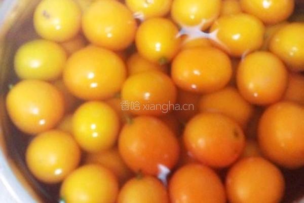 金橘酱简易做法的做法图解1