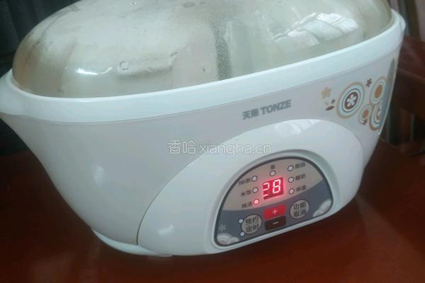 鱼胶糯米粥的做法图解3