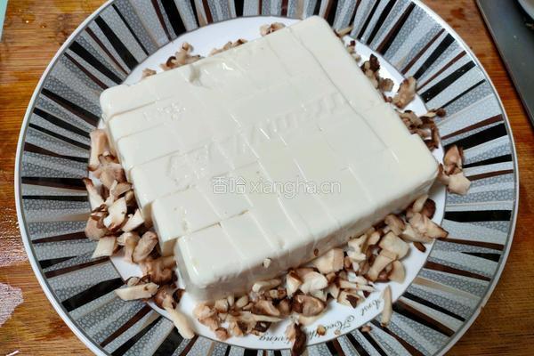 大虾蒸豆腐的做法图解7