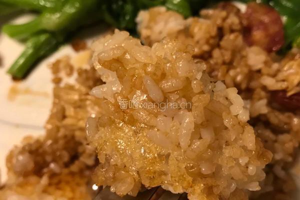 电饭锅煲仔饭的做法图解12