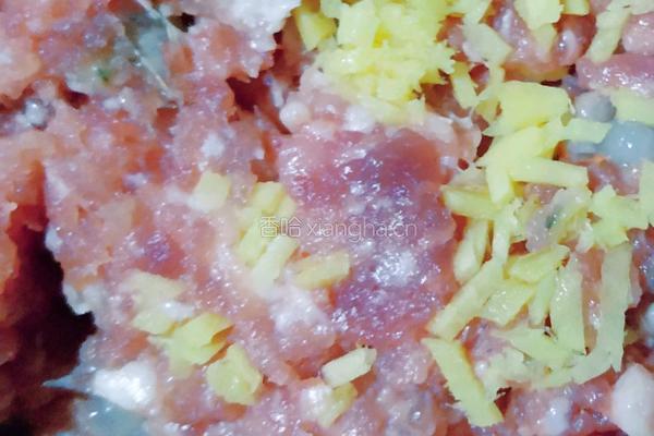 虾仁肉丸的做法图解3