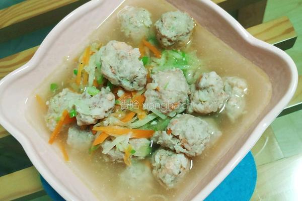 虾仁肉丸的做法图解8