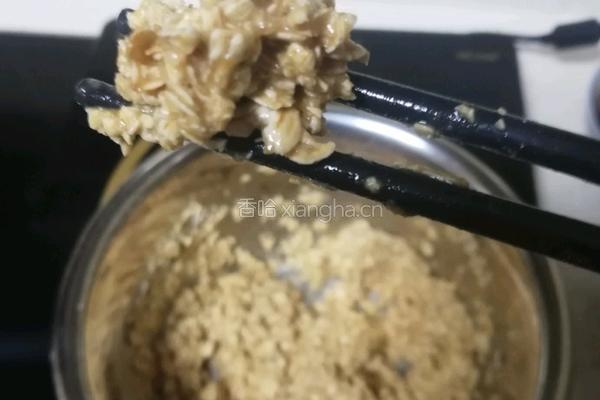 微波炉燕麦小饼干的做法图解6
