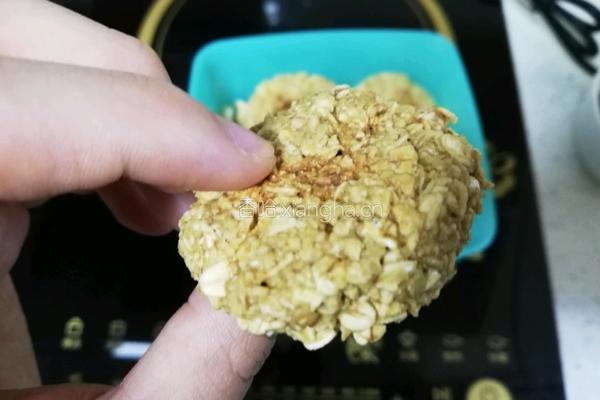 微波炉燕麦小饼干的做法图解13