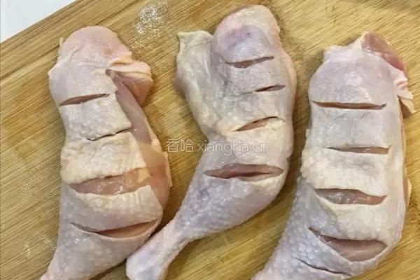 下饭可口的鸡腿的做法图解1