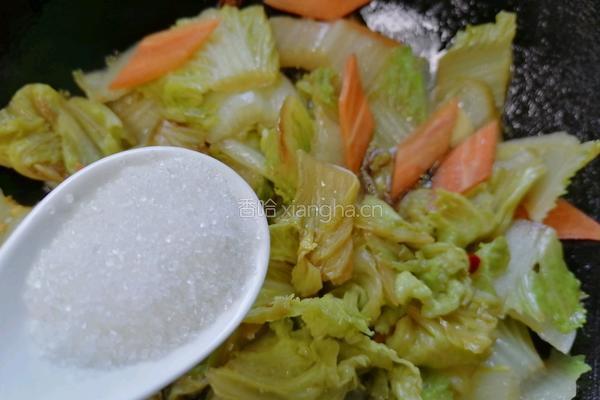 醋溜大白菜的做法图解8
