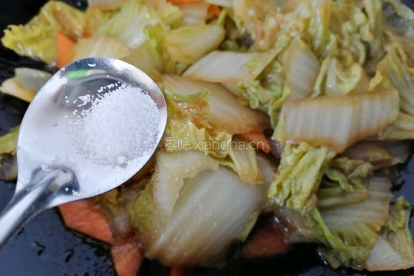 醋溜大白菜的做法图解9