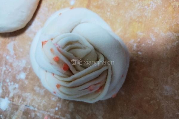 胡萝卜花卷的做法图解4