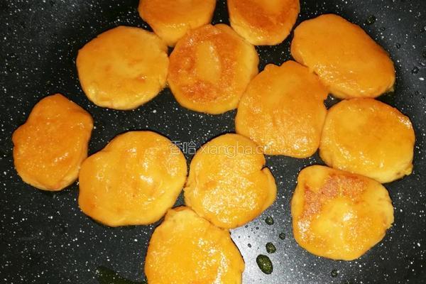 糯米蕃薯饼的做法图解5