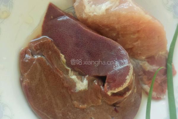 猪肝汤的做法图解1