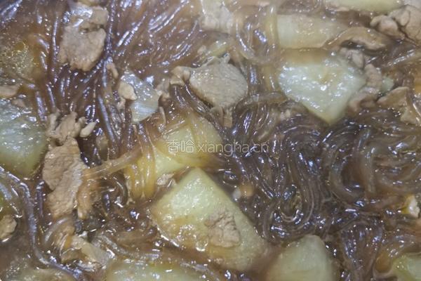 冬瓜炖粉条（妈妈做的味道的做法图解12