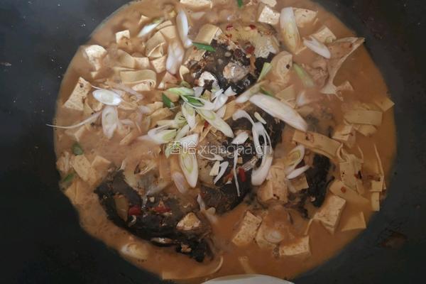 豆瓣鱼头豆腐汤的做法图解6