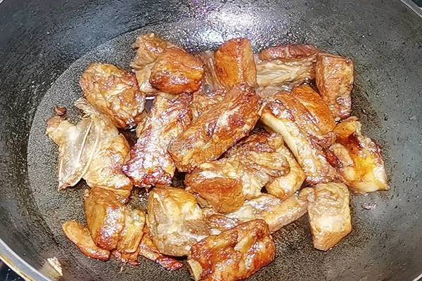 红烧排骨的做法图解4