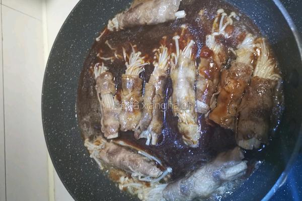 肥牛金针菇的做法图解4