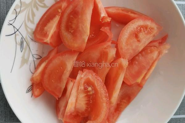 西红柿鸡蛋炒面的做法图解1