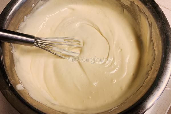 抹茶斑马纹戚风蛋糕的做法图解8