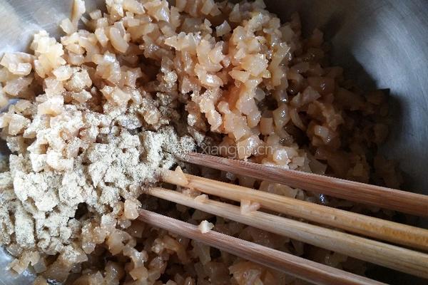 肉皮包子（肉皮韭菜）的做法图解6