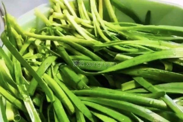 韭菜鸡蛋馅饺子的做法图解2