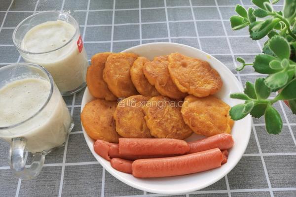 香煎南瓜饼