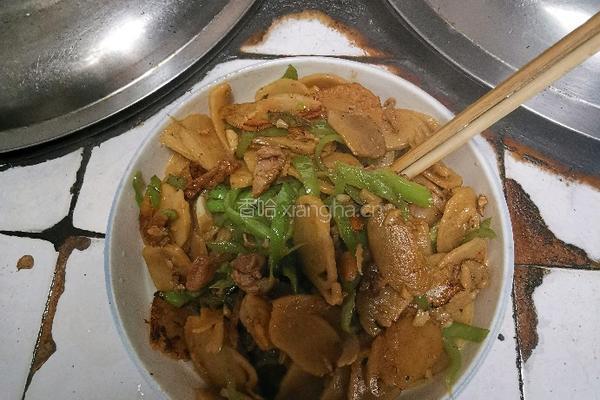 肉丝炒鱼面