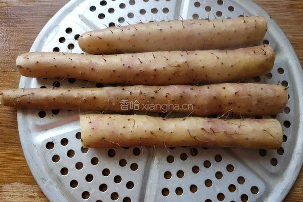 宝宝养胃山药饼的做法图解3