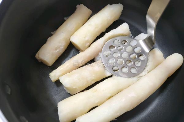 宝宝养胃山药饼的做法图解4