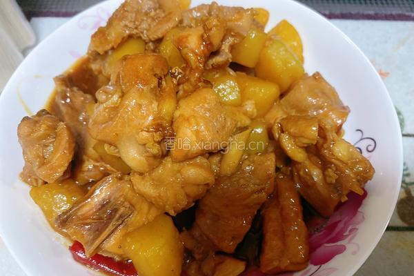 鸡肉炖土豆的做法图解4