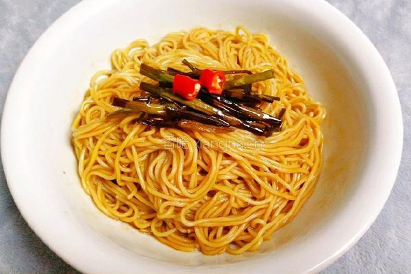 葱油拌面的做法图解7