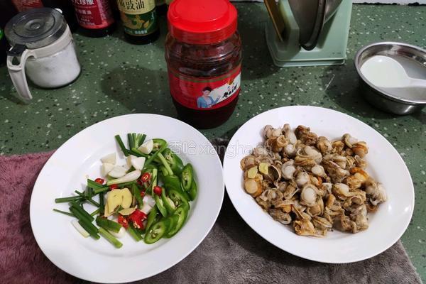 香辣扇贝肉的做法图解4