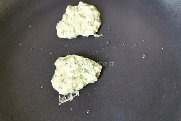 大米粥蔬菜饼的做法图解3