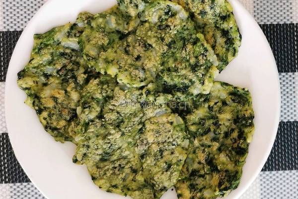 大米粥蔬菜饼的做法图解5