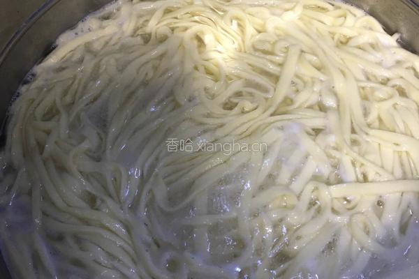 手擀打卤面的做法图解11