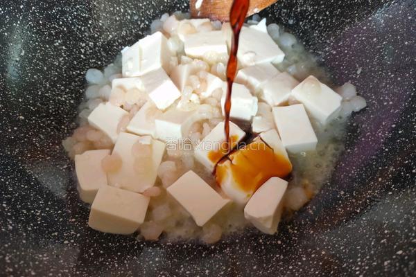虾仁豆腐的做法图解7