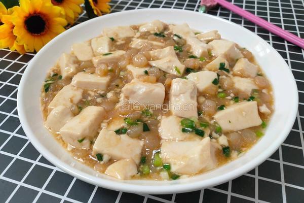 虾仁豆腐的做法图解9