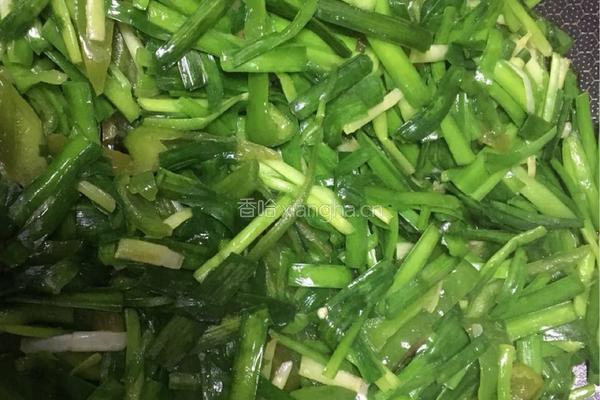 韭菜炒鸡蛋的做法图解3