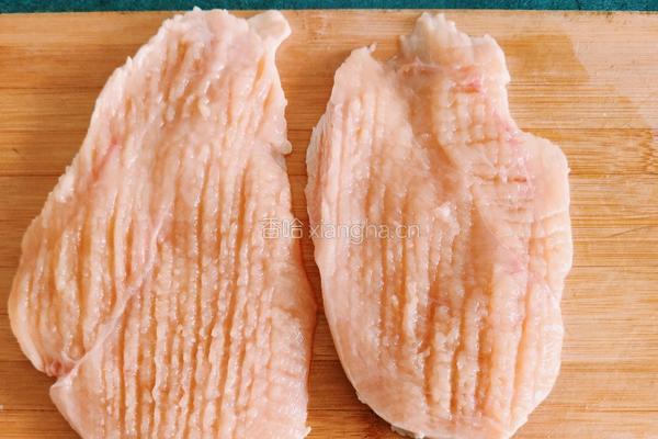 蜜汁鸡胸肉的做法图解3