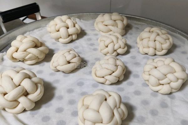 牛奶花球馒头的做法图解16