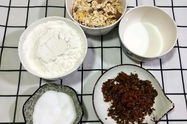 燕麦饼干的做法图解2