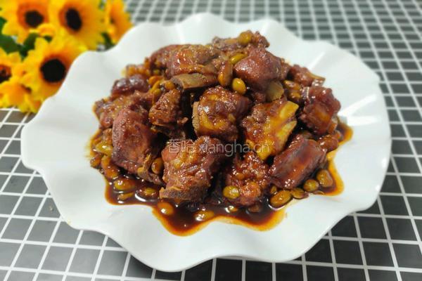 毛豆烧排骨