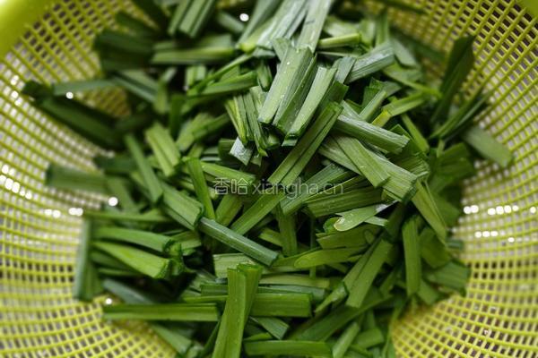 笋丝炒韭菜的做法图解4