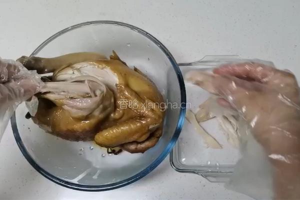 手撕鸡的做法图解7