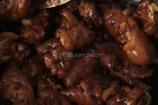 爱心猪蹄汤的做法图解4