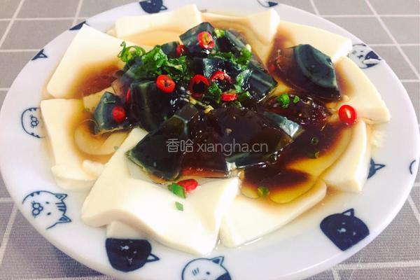 皮蛋豆腐的做法图解6