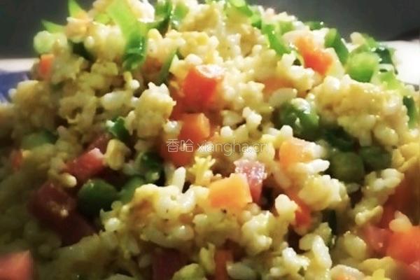 广式黄金炒饭的做法图解10