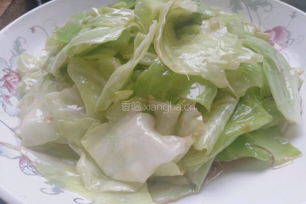 糖醋手撕包菜的做法图解3
