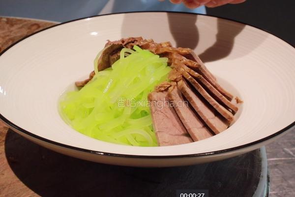 红油牛肉的做法图解6
